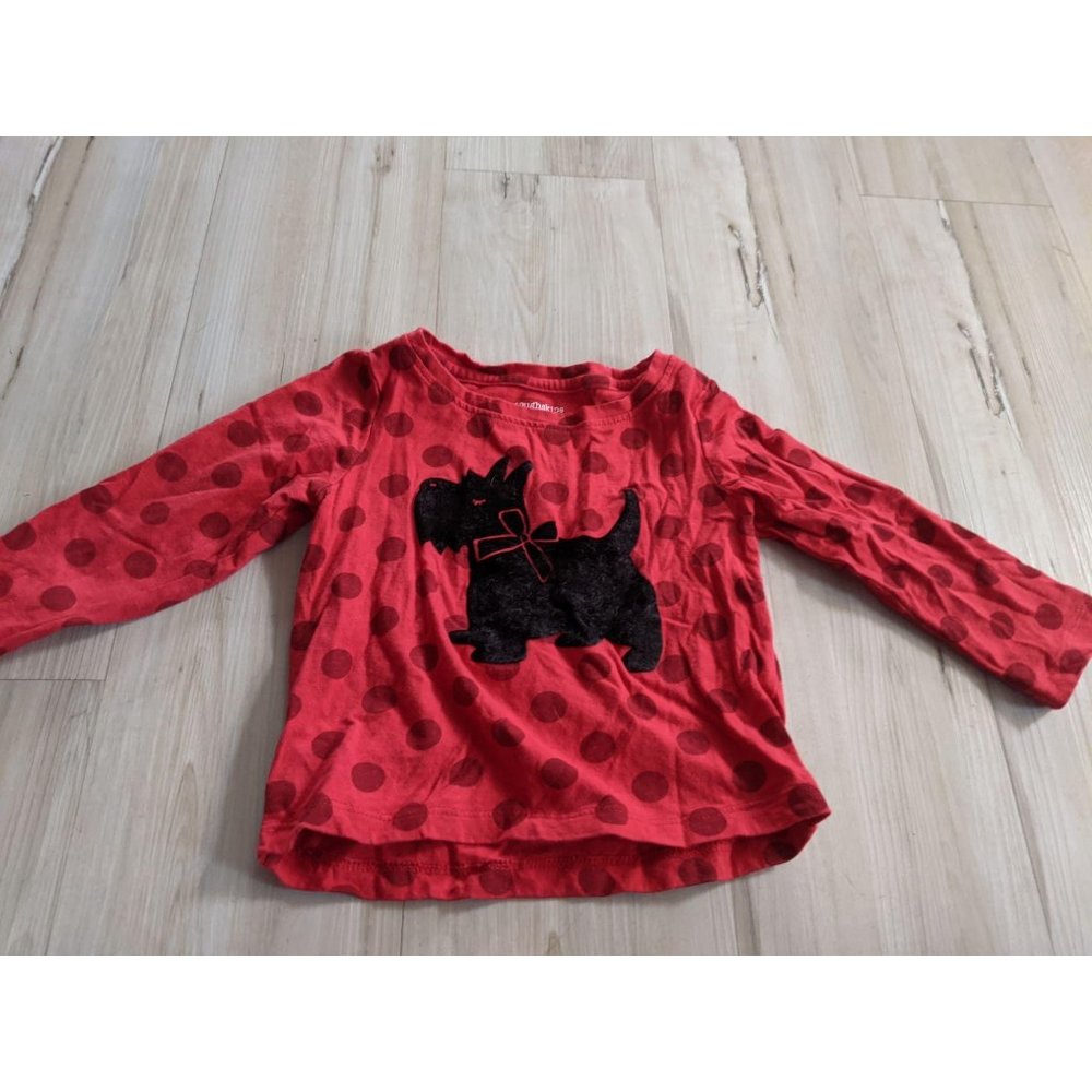 Toughskins Girls Mix and Match Red Polka Dot Scott